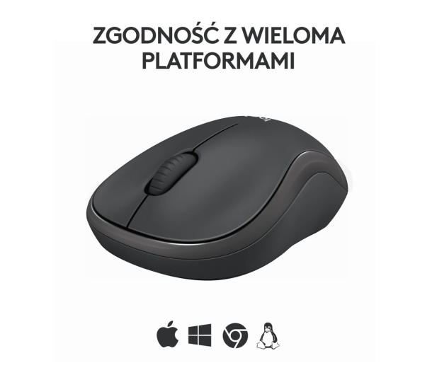 LOGITECH M240 Silent Bluetooth 910-007119 grafitowa - 1145831 - zdjęcie 10